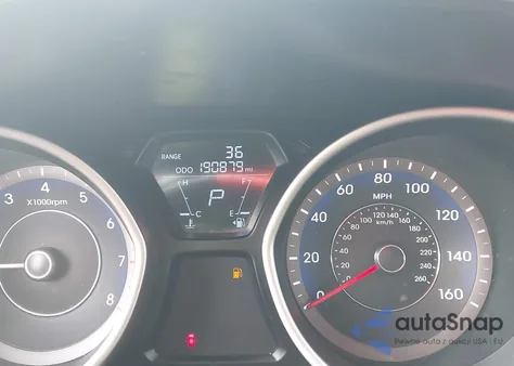 2013 Hyundai Elantra Gls (Ulsan Plant) из США, поврежденный, VIN KMHDH4AE1DU800893